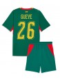Otroški Nogometna dresi replika Senegal Pape Gueye #26 Gostujoči SP 2026 Kratek rokav (+ hlače)